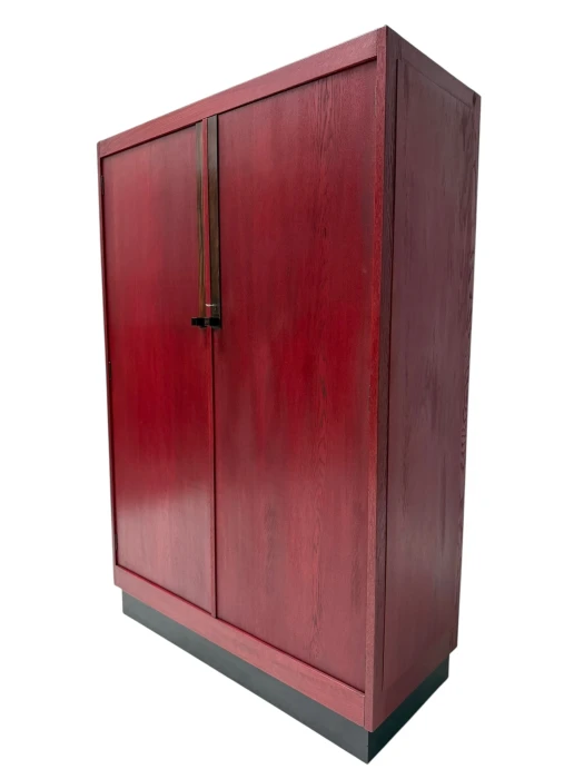 Art Deco Modernist Armoire by A.H. Jansen for L.O.V. Oosterbeek, 1920s 2
